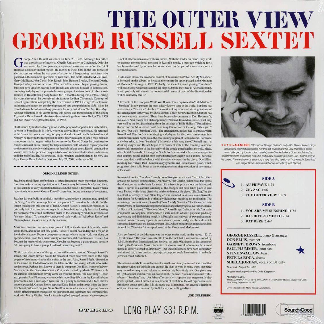 George Russell - The Outer View (+bonus track) (180g)
