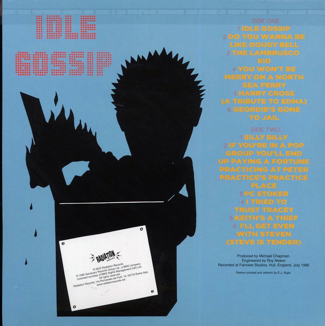 The Toy Dolls - Idle Gossip (white vinyl)
