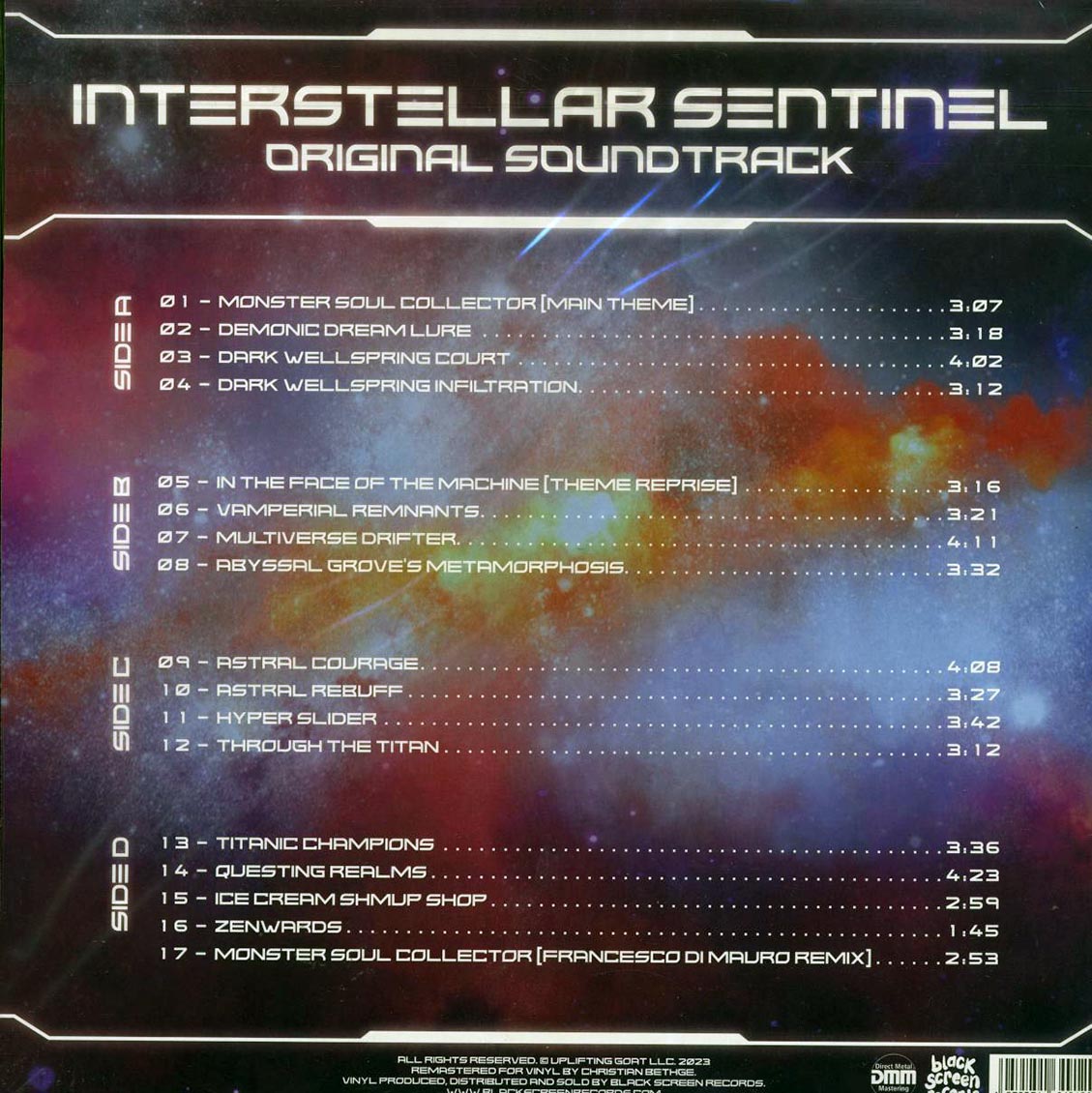 Chris Huelsbeck - Interstellar Sentinel: Original Soundtrack (2xLP)