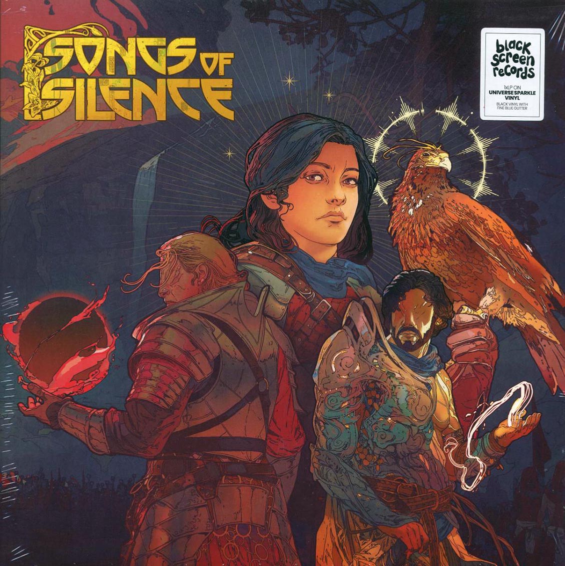 Hitoshi Sakimoto - Songs Of Silence (black/blue glitter vinyl)