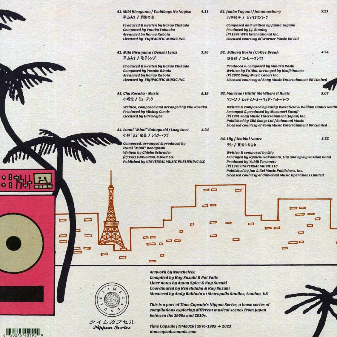 Various - Tokyo Riddim 1976-1985 (Japan press) (ltd. ed.)