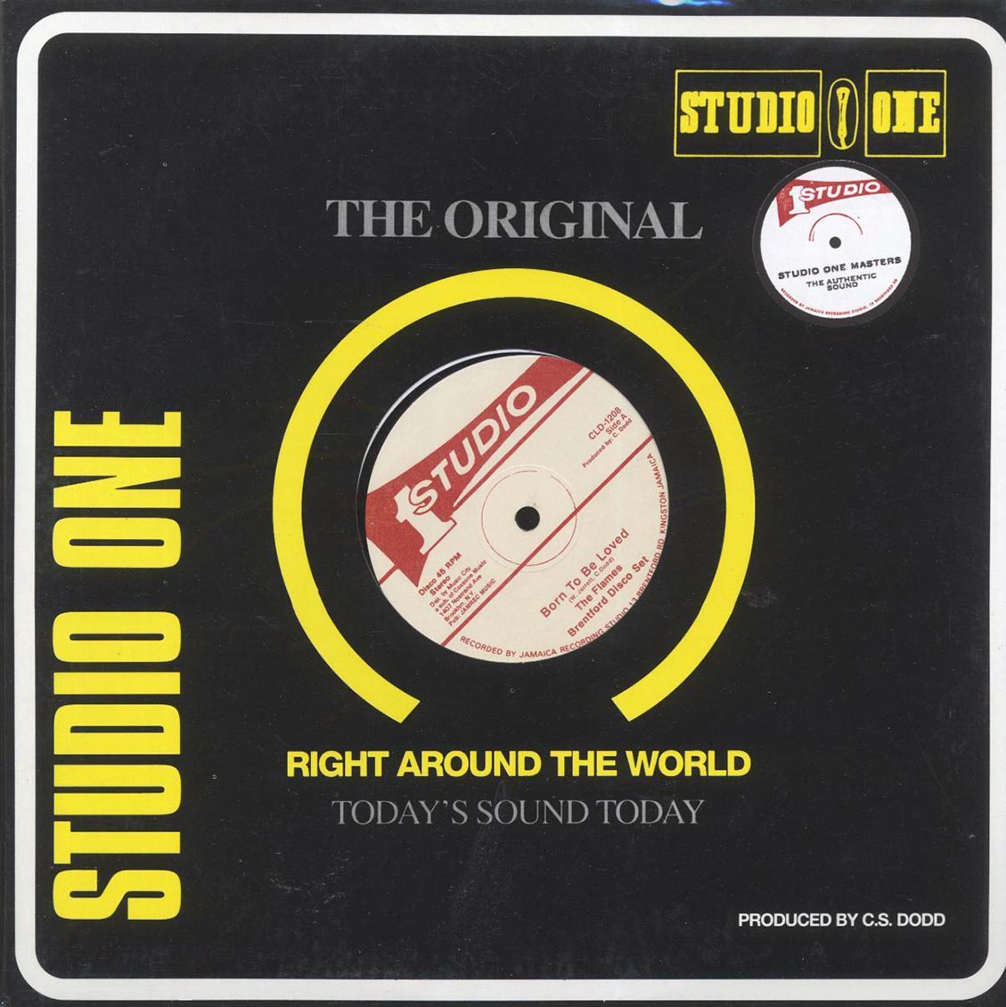 The Flames, The Brentfor Disco Set - Born To Be Loved (extended Mix) / Jackie Mittoo, Jah Stone - Gold Streak (extended Mix)