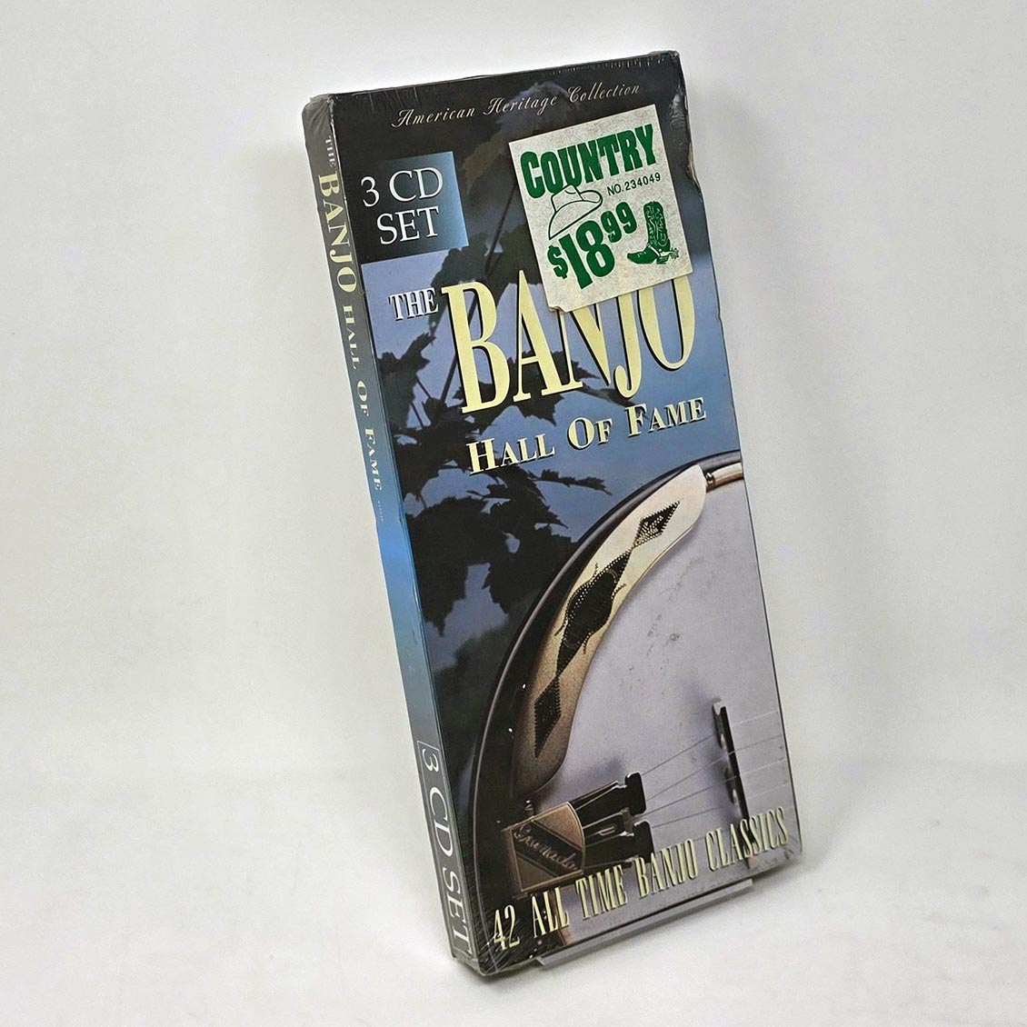 The Osbourne Brothers, Lester Flatt, The Nashville Superpickers, Don Reno, Etc. - The Banjo Hall Of Fame: 42 All Time Banjo Classics (3xCD) (box set)