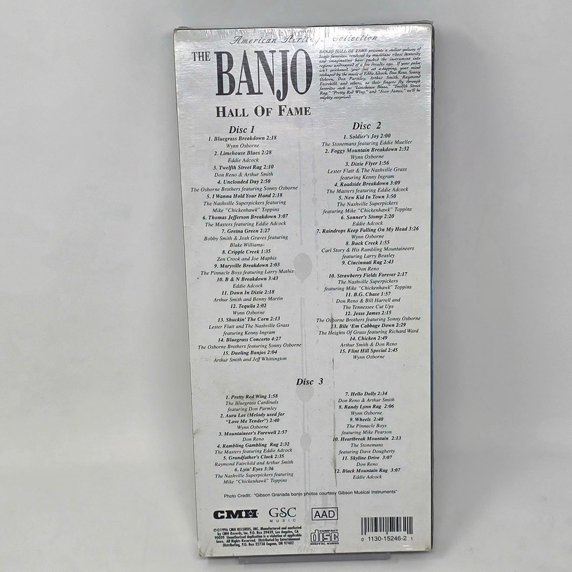 The Osbourne Brothers, Lester Flatt, The Nashville Superpickers, Don Reno, Etc. - The Banjo Hall Of Fame: 42 All Time Banjo Classics (3xCD) (box set)