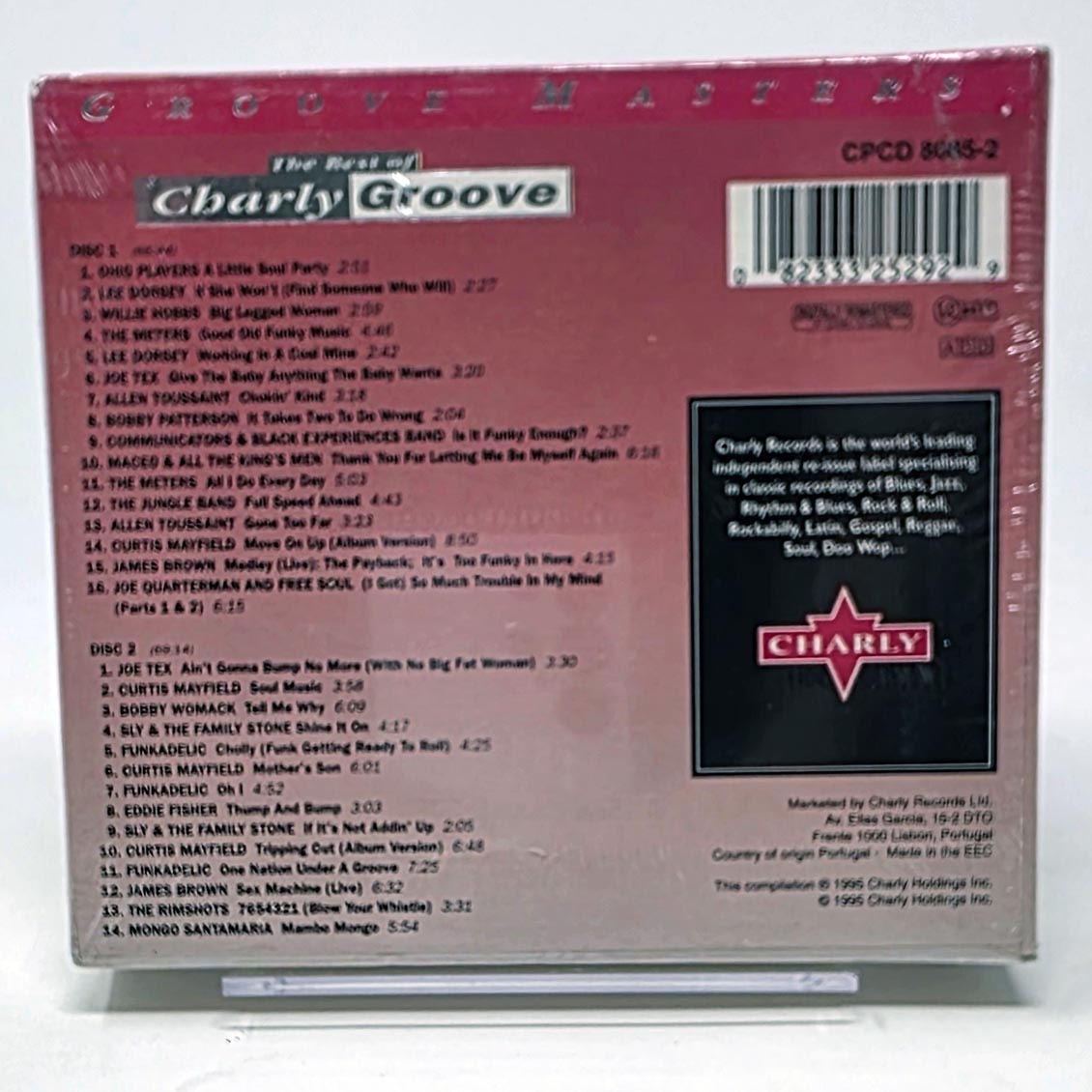 Funkadelic, The Meters, Joe Tex, Ohio Players, Etc. - The Best Of Charly Groove (30 tracks) (2xCD)