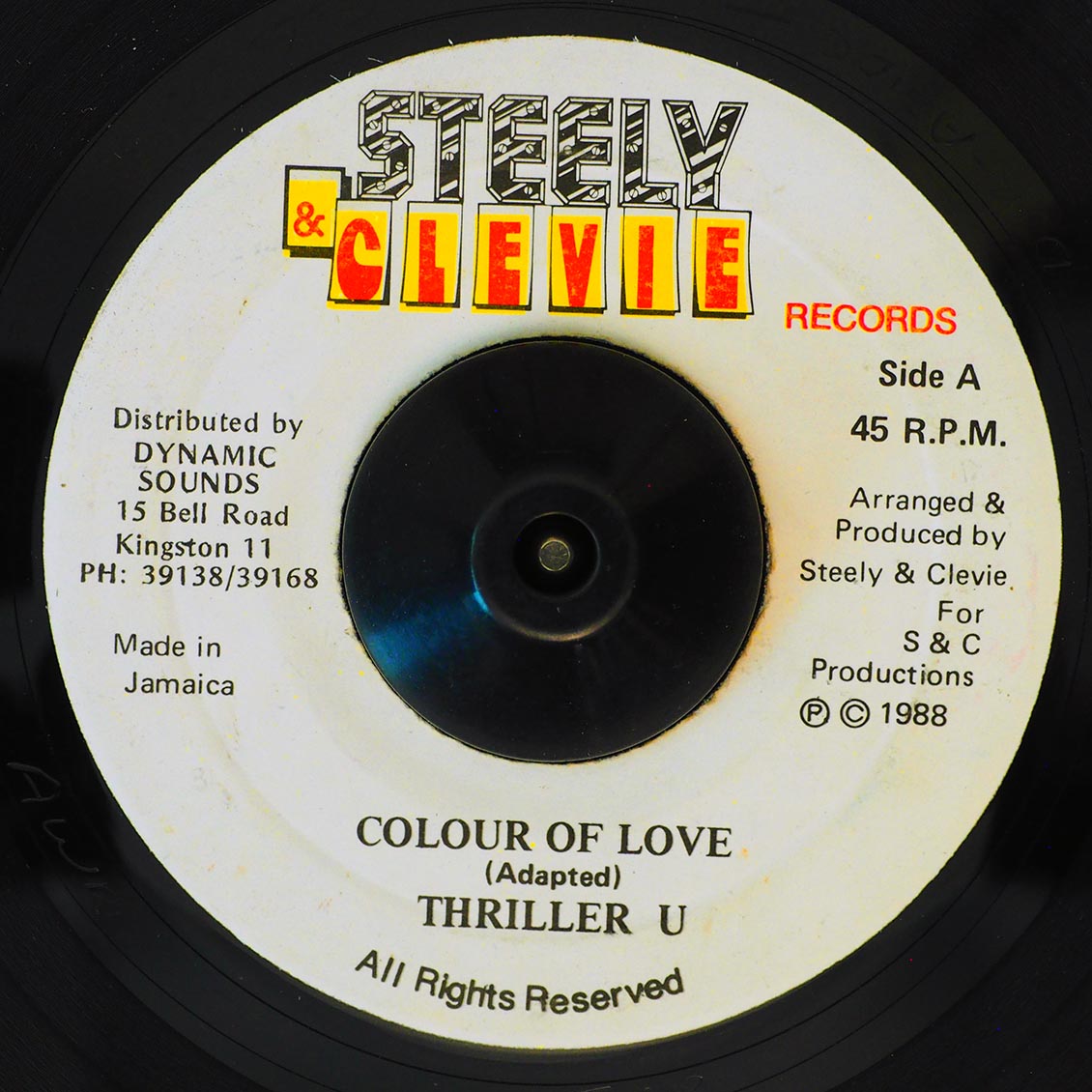 Thriller U - Colour Of Love / Version