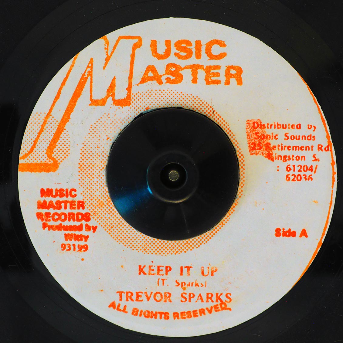 Trevor Sparks - Keep It Up / Version (rhythm: "Kuff AKA Tiger - Bam Bam")