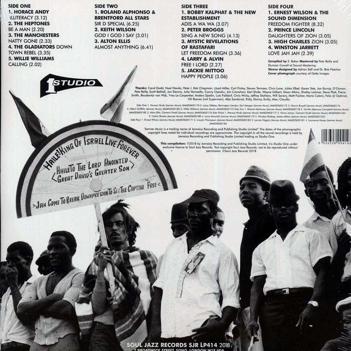 The Gladiators, Willie Williams, The Heptones, Horace Andy, Etc. - Black Man’s Pride 2: Righteous Are The Sons And Daughters Of Jah (2xLP)
