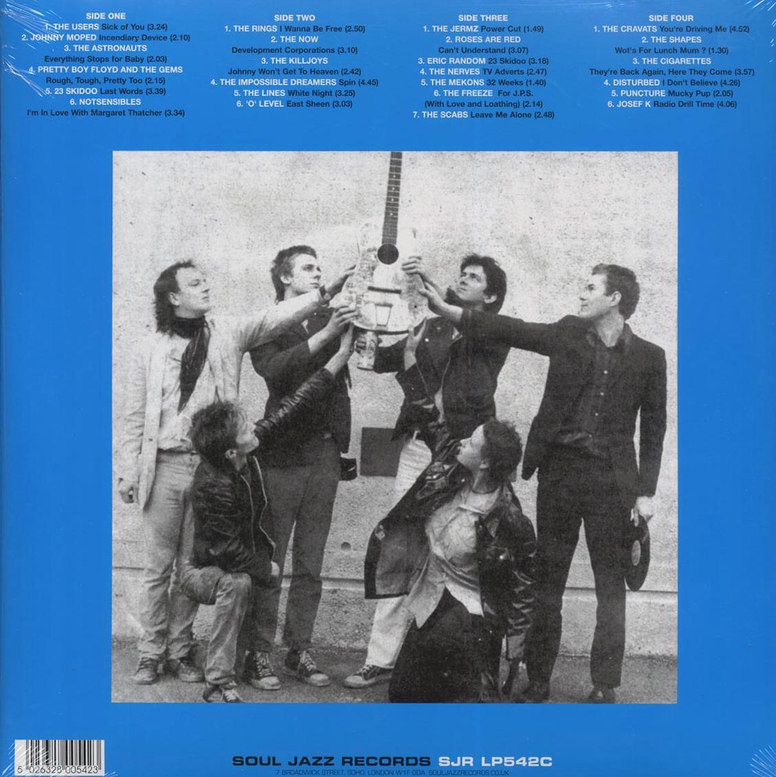 Various - Punk 45: Underground Punk And Post-Punk In The UK 1977-81 Volume 2 (ltd. ed.) (2xLP) (blue vinyl)