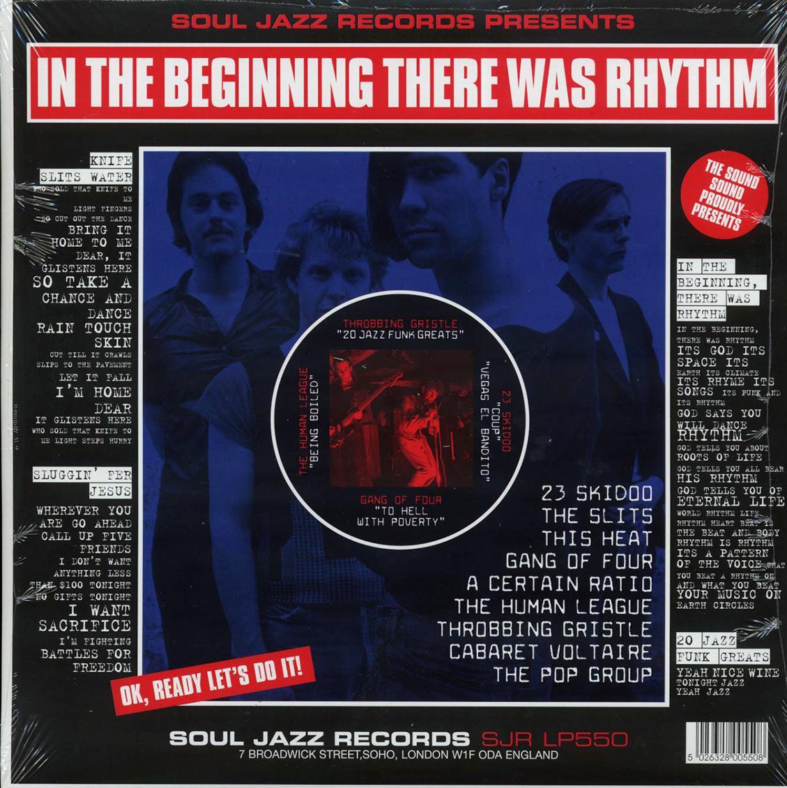 The Slits, The Heat, Gang Of Fours, The Human League, Etc. - In The Beginning There Was Rhythm (ltd. ed.) (2xLP)
