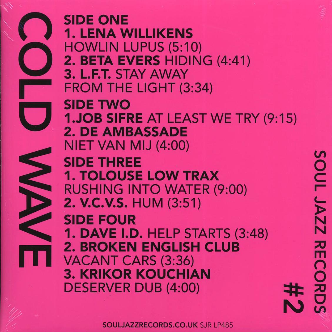Various - Cold Wave #2 (2xLP)
