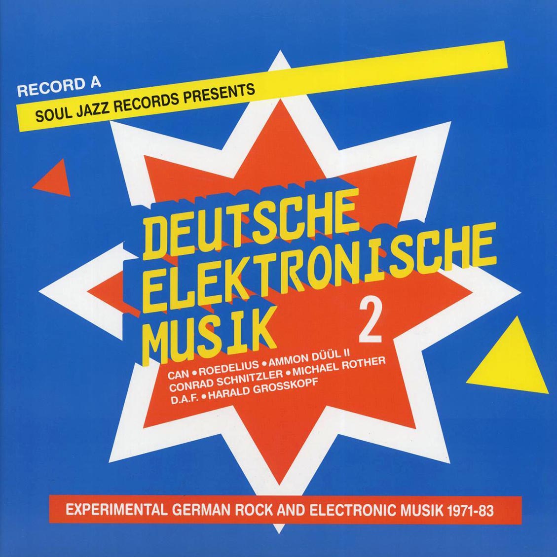 Various - Deutsche Elektronische Musik 2, Record A: Experimental German Rock And Electronic Musik 1971-83 (2xLP)