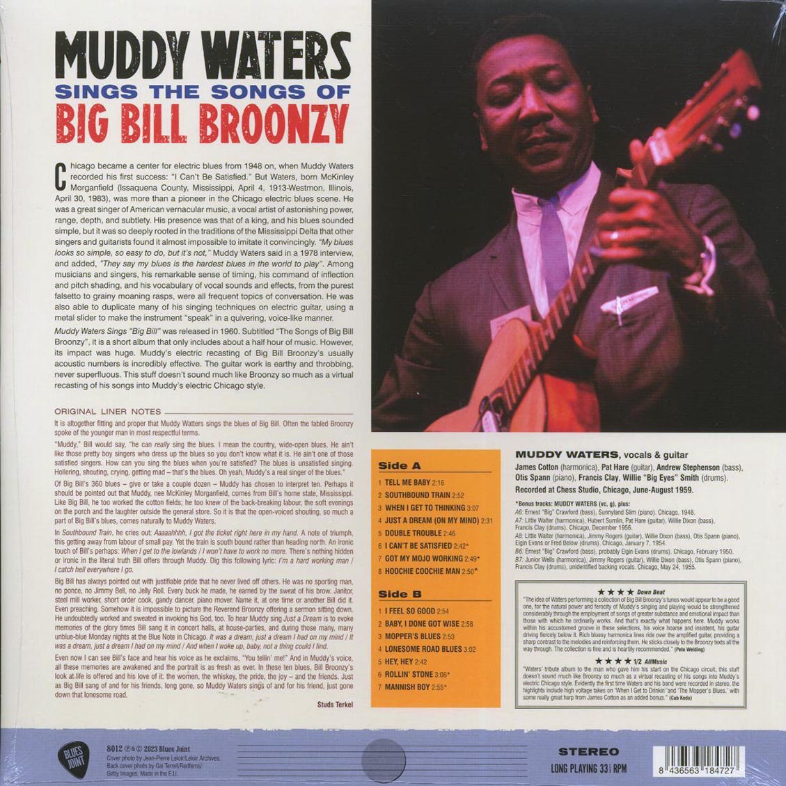 Muddy Waters - Sings The Songs Of Big Bill Broonzy (+5 bonus tracks) (ltd. ed.) (180g)