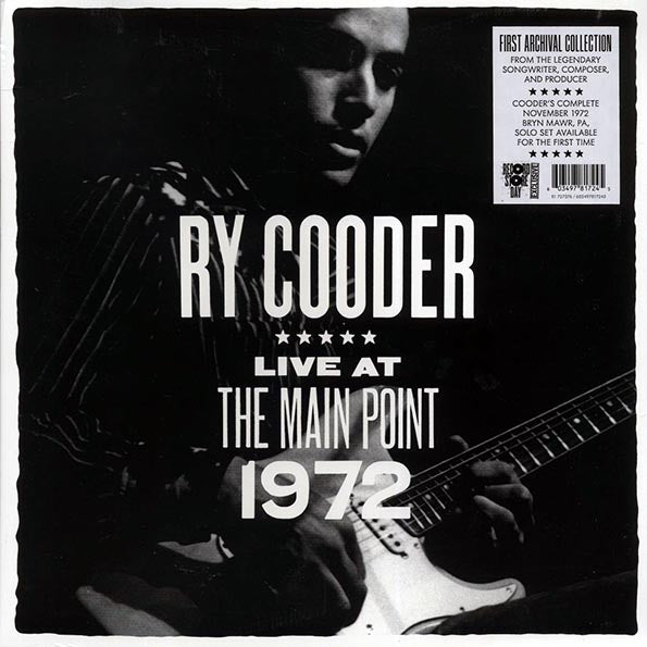 Ry Cooder - Live At The Main Point 1972 (RSD 2025)