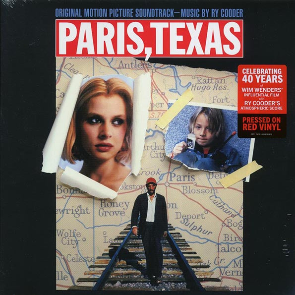 Ry Cooder - Paris, Texas: Original Motion Picture Soundtrack (red vinyl) (remastered)