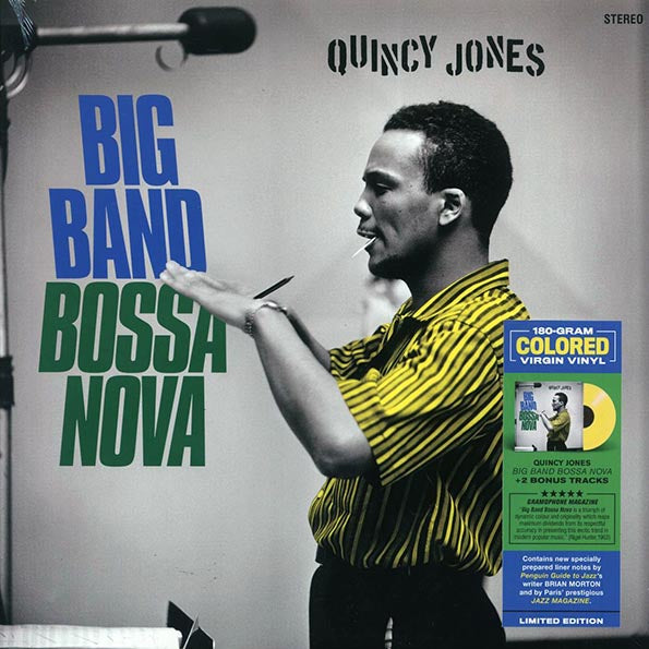 Quincy Jones - Big Band Bossa Nova (+2 bonus tracks) (ltd. ed.) (180g) (yellow vinyl)