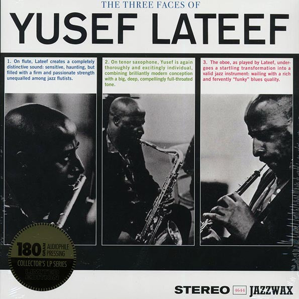 Yusef Lateef - The Three Faces Of Yusef Lateef (+2 bonus tracks) (ltd. ed.) (180g)