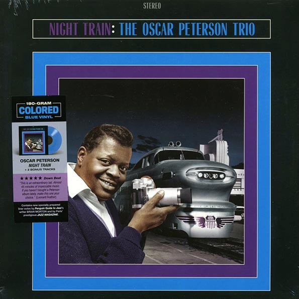 Oscar Peterson Trio - Night Train (+2 bonus tracks) (ltd. ed.) (180g) (blue vinyl)