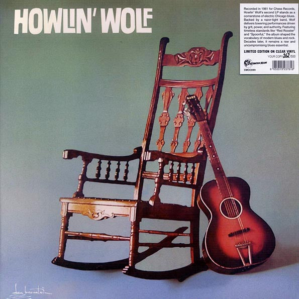 Howlin' Wolf - Howlin' Wolf (Rockin' Chair) (ltd. 500 copies made) (clear vinyl)