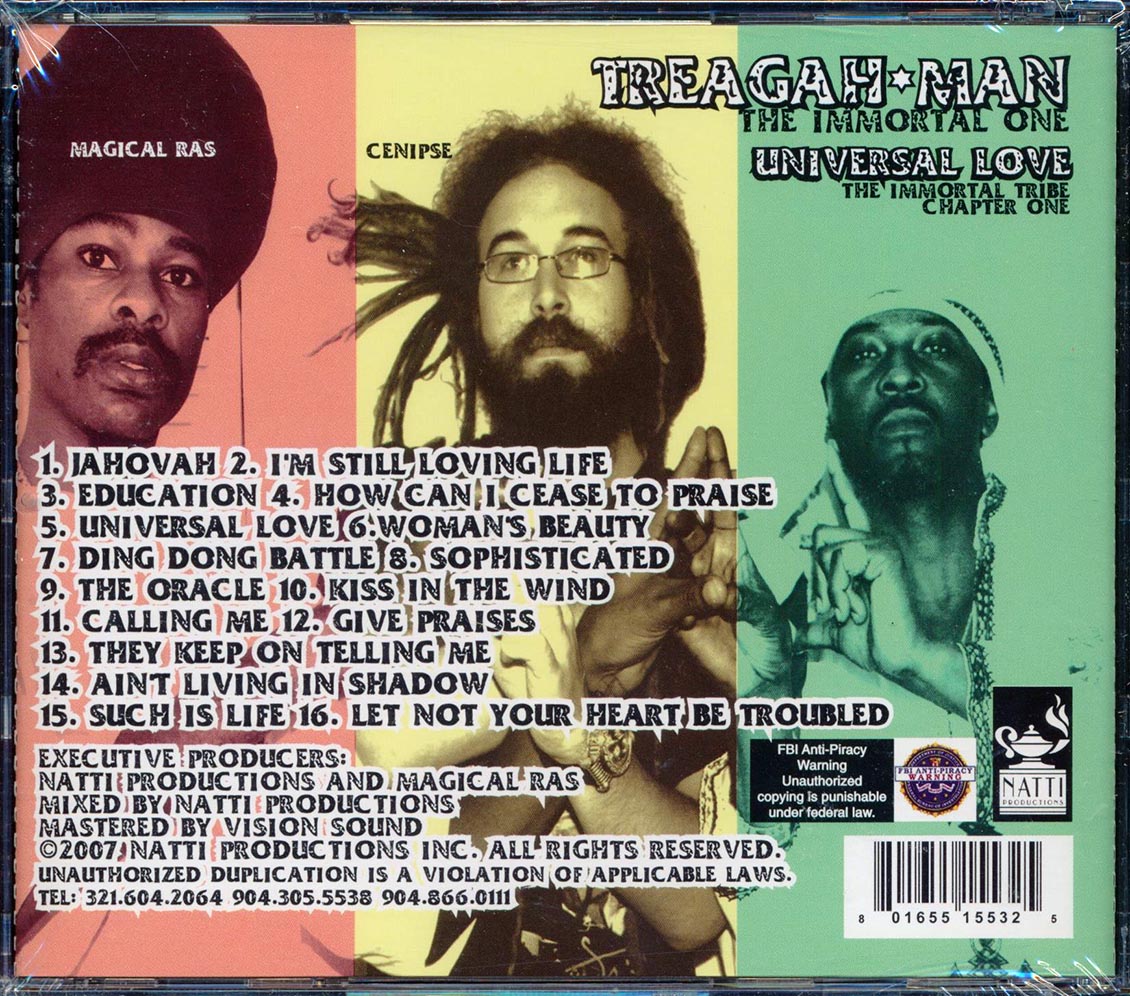 Treagah Man - Universal Love: The Immortal Tribe Chapter One