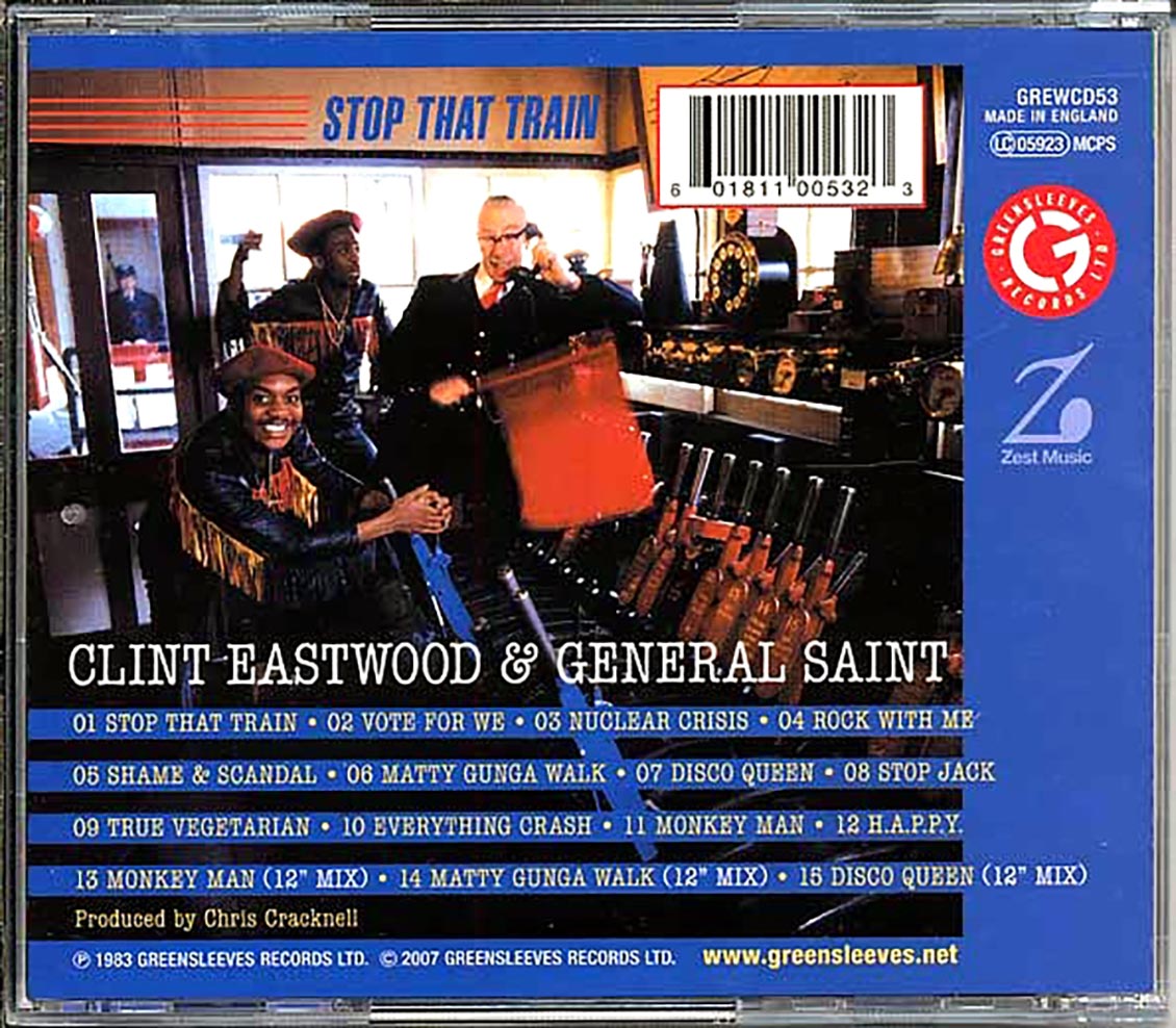 Clint Eastwood & General Saint - Stop That Train (With 3 Bonus Tracks)