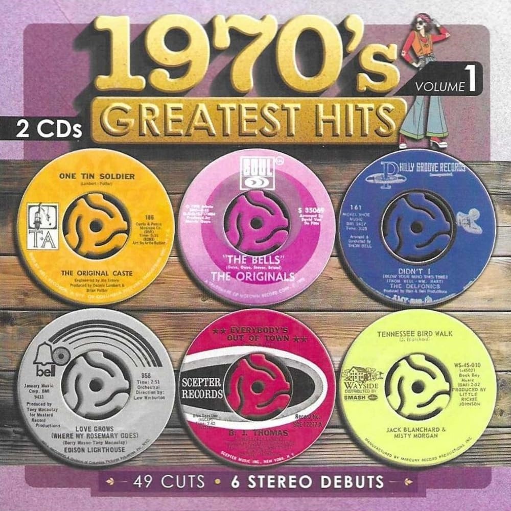 VARIOUS ARTISTS - 1970'S GREATEST HITS VOL. 1 (2CD)