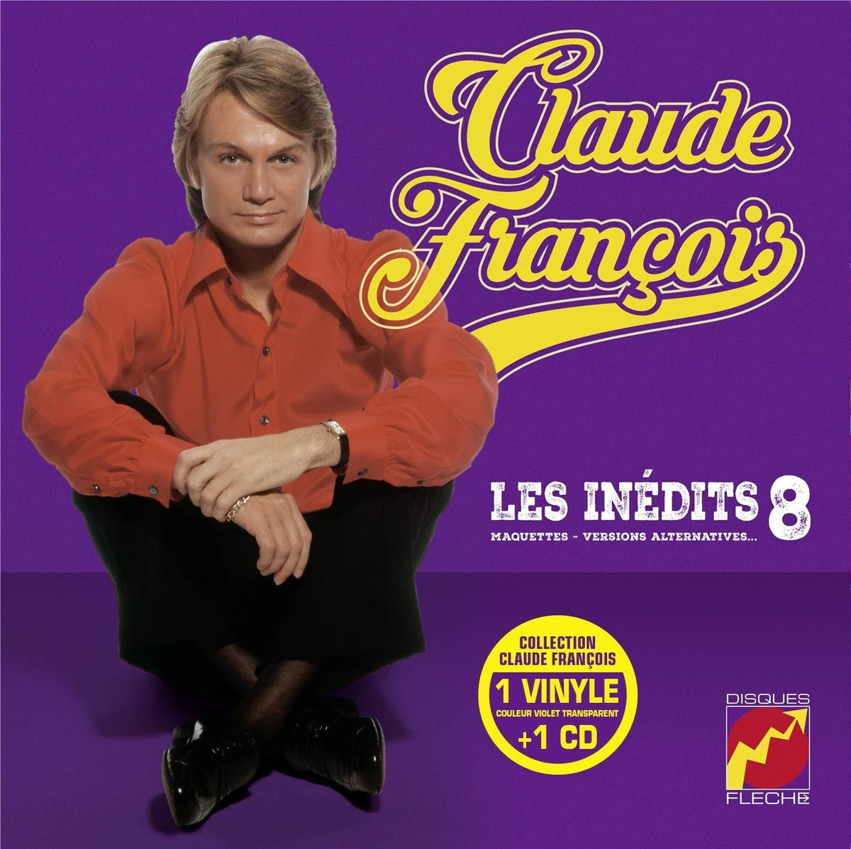 FRANCOIS,CLAUDE - LES INEDITS VOL. 08 (GOLDEN VINYL)