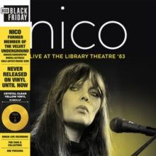 Nico - Librairy Theatre '83 (crystal Clear Yellow Tint Vinyl)