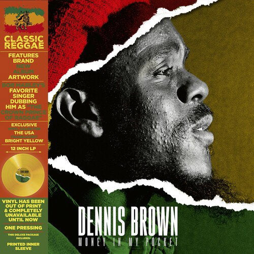 BROWN,DENNIS - MONEY IN MY POCKET (YELLOW VINYL/DELUXE)