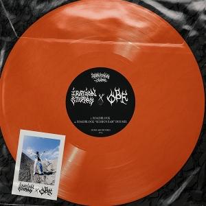 O.B.F X IRATION STEPPAS - ROADBLOCK/CALLING JAHOVIA (NEON ORANGE VINYL)