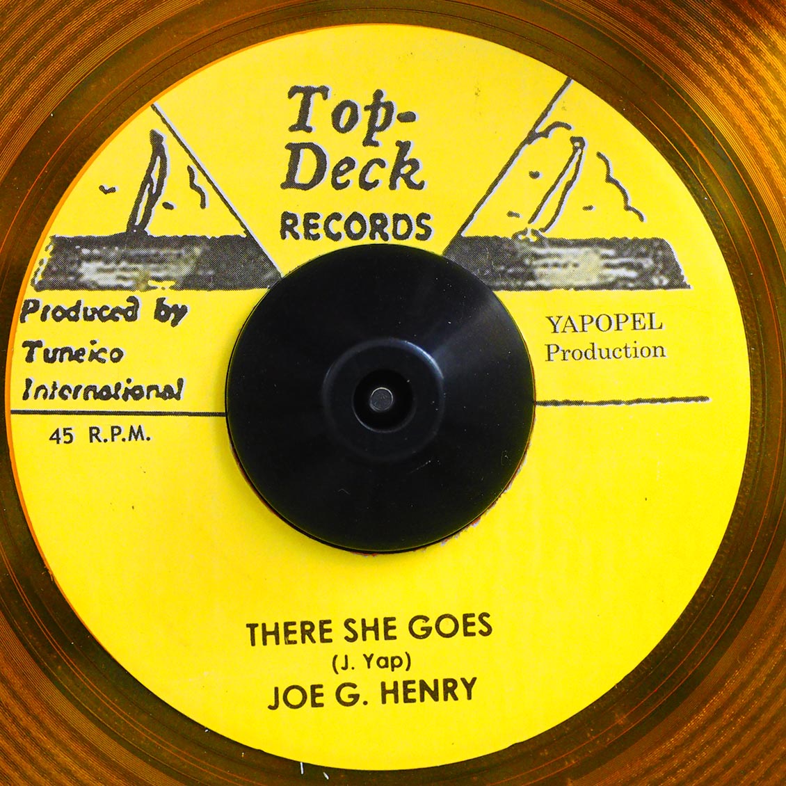 Joe G Henry - My Darling Josephine / Joe G Henry - There She Goes (orange vinyl)