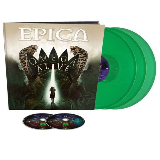 EPICA - OMEGA ALIVE (EARBOOK GREEN VINYL/5LP)