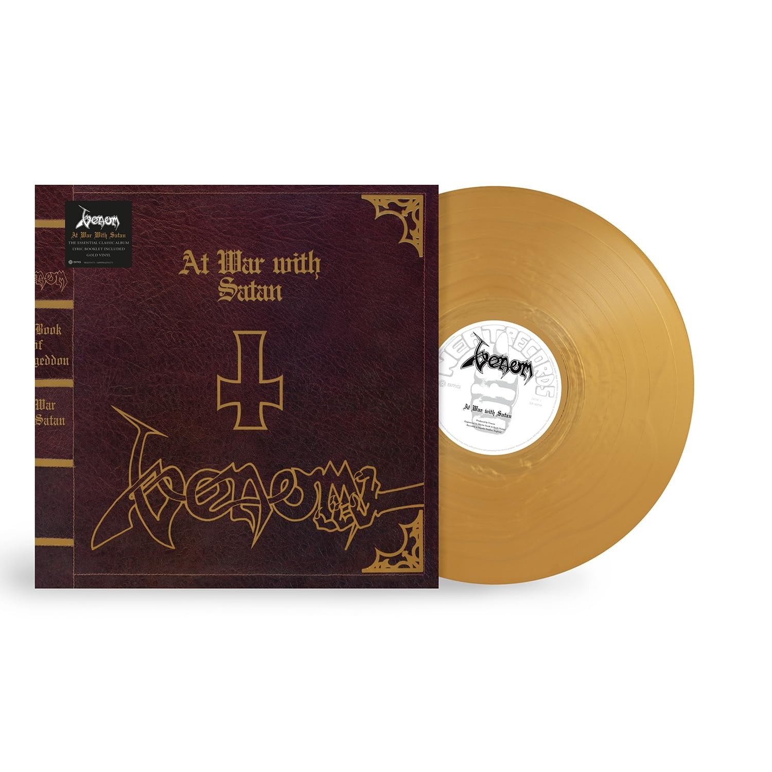 VENOM - AT WAR WITH SATAN (GOLD VINYL)