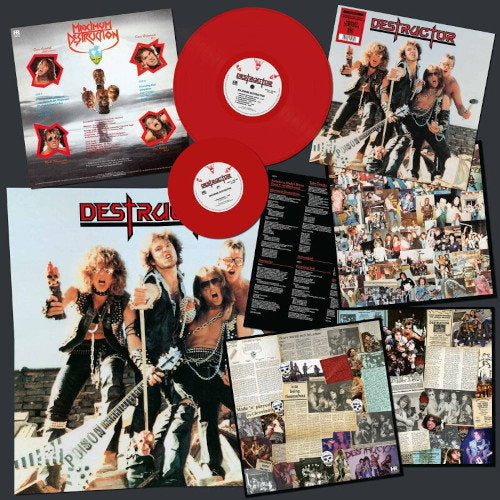 DESTRUCTOR - MAXIMUM DESTRUCTION (RED VINYL)