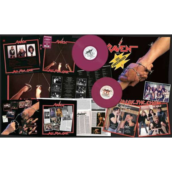 RAVEN - ALL FOR ONE (LP/10INCH/PURPLE VINYL/IMPORT)