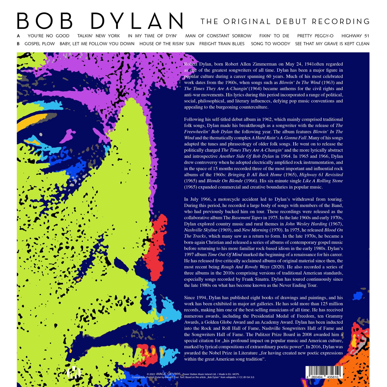 Bob Dylan - Bob Dylan Limited Edition
