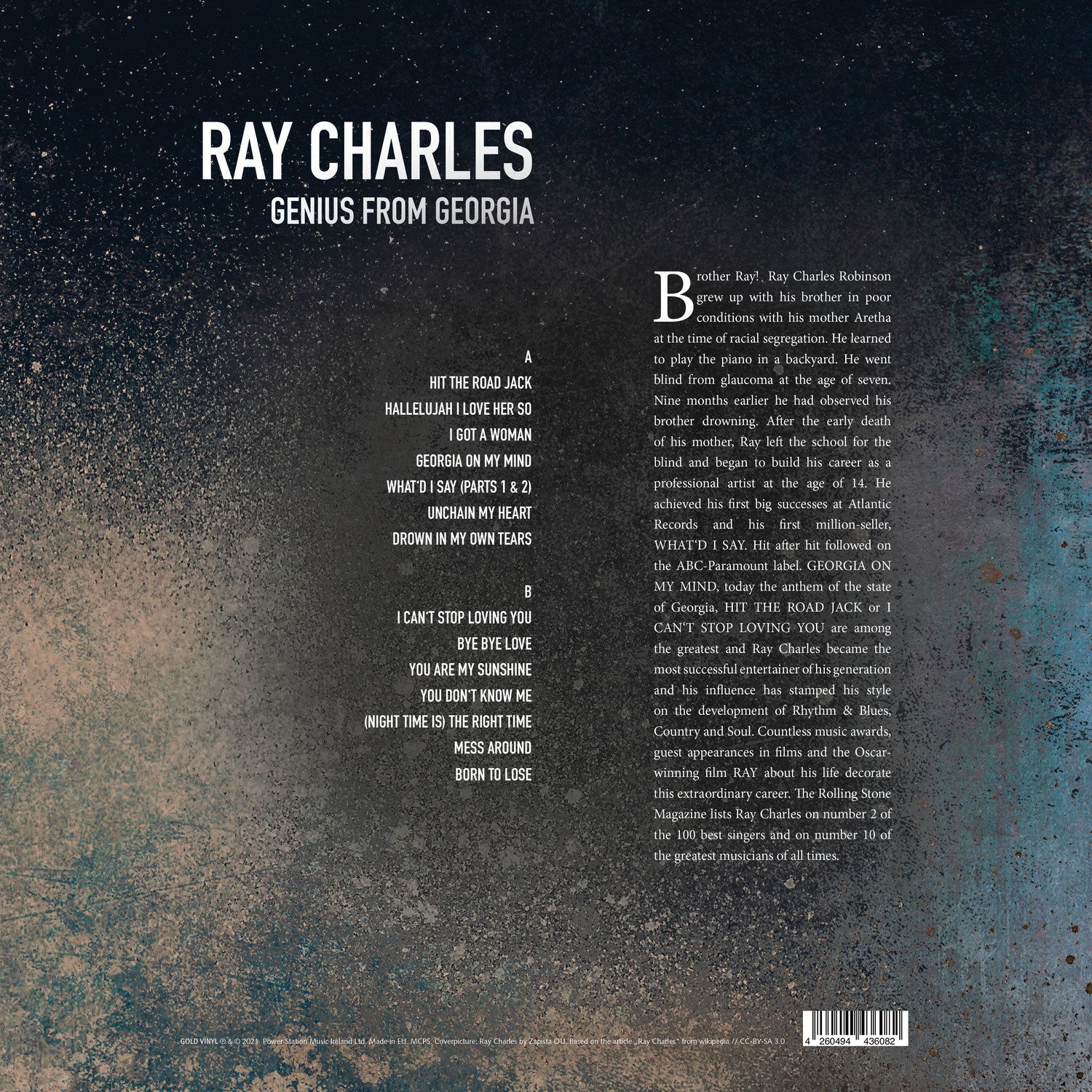 Ray Charles - Genius From Georgia Limited Edition