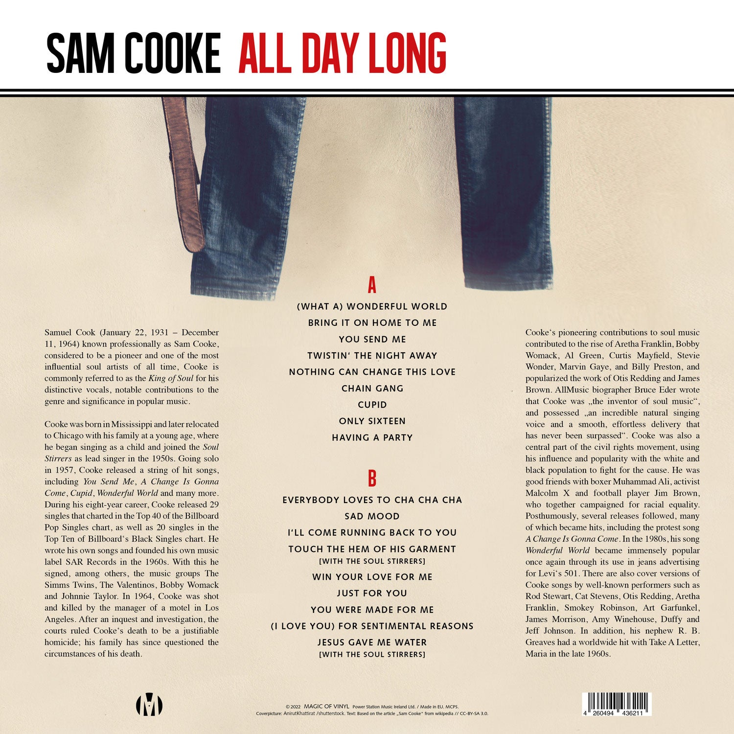 Sam Cooke - All Day Long Limited Edition
