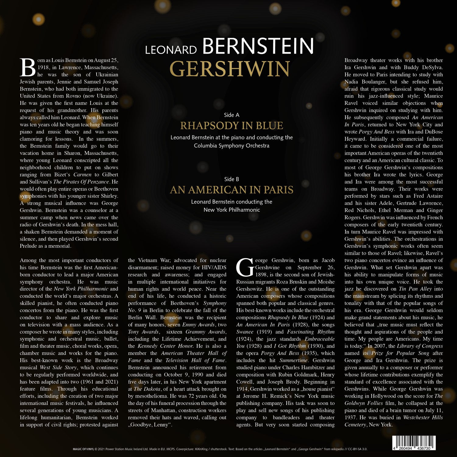 Leonard Bernstein - Gershwin Limited Edition