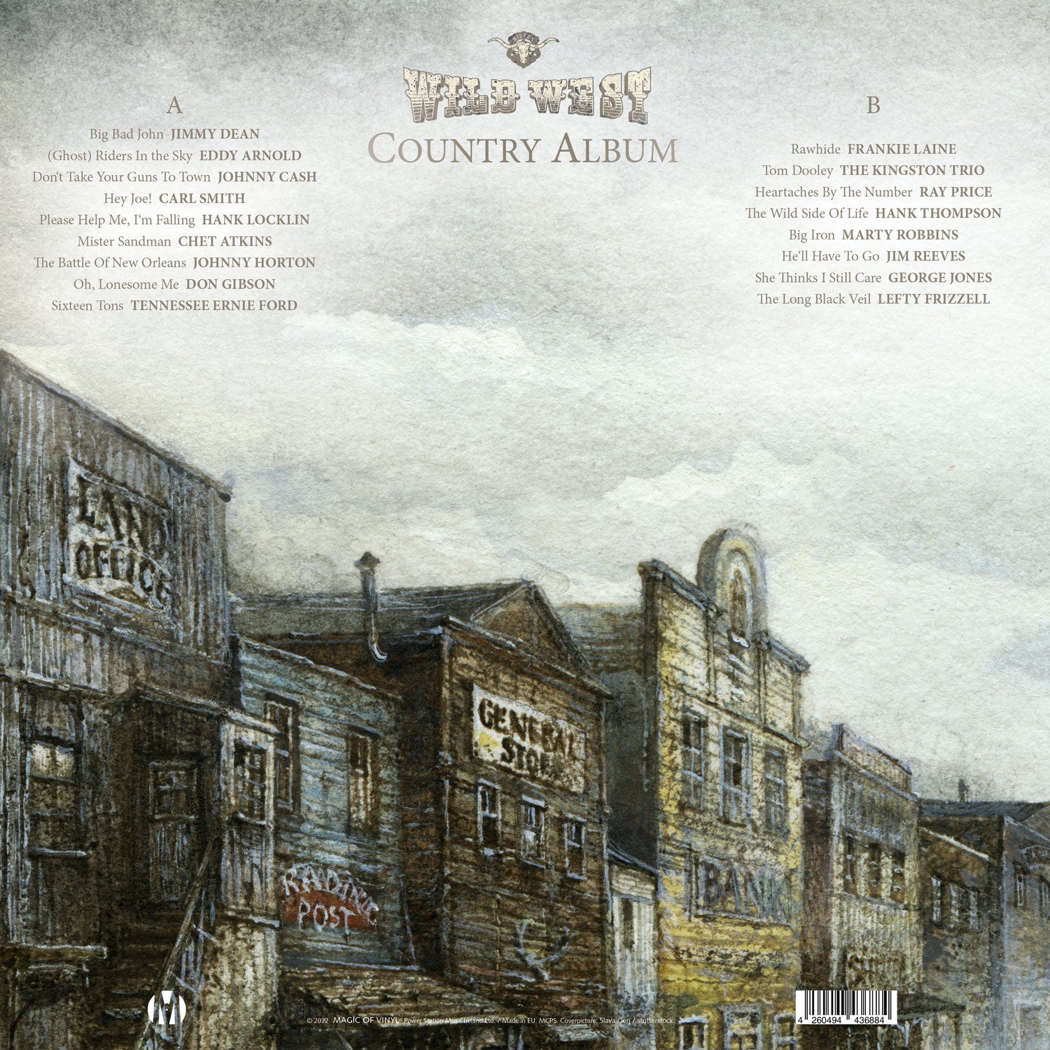 V.A. - Wild West Country Album Limited Edition