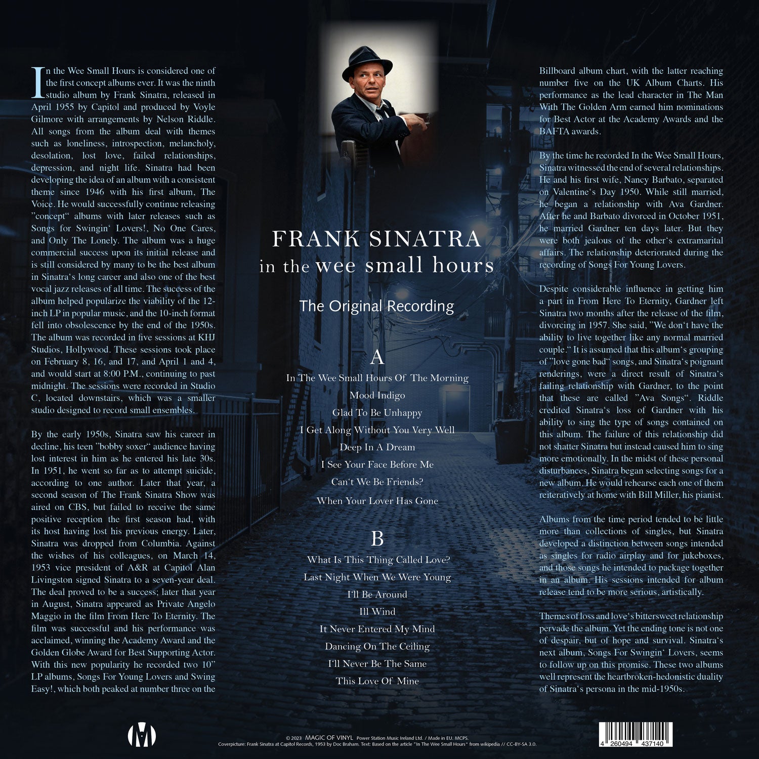 Frank Sinatra - In The Wee Small Hours Limited Edition
