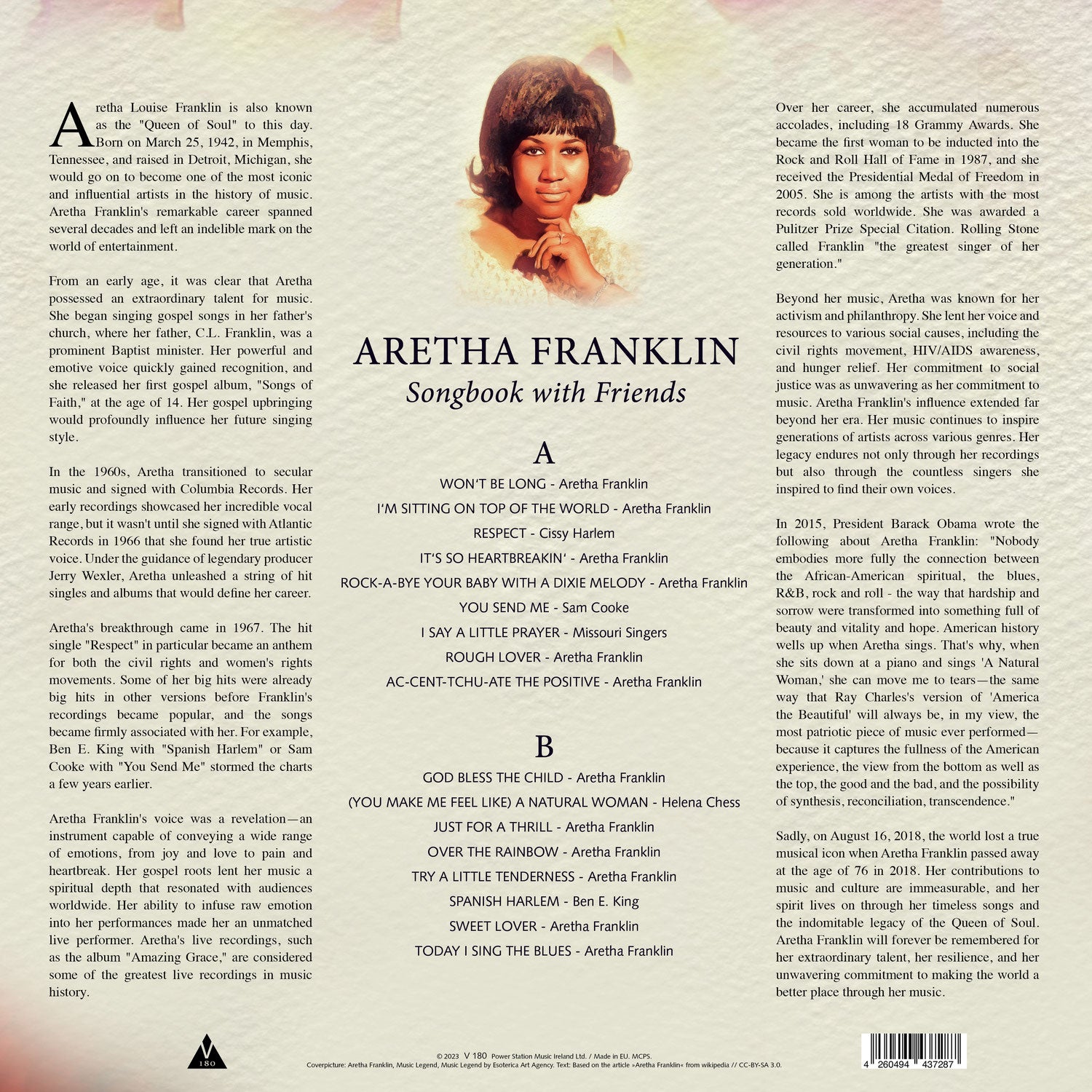Aretha Franklin - Songbook With Friends Limited Edition