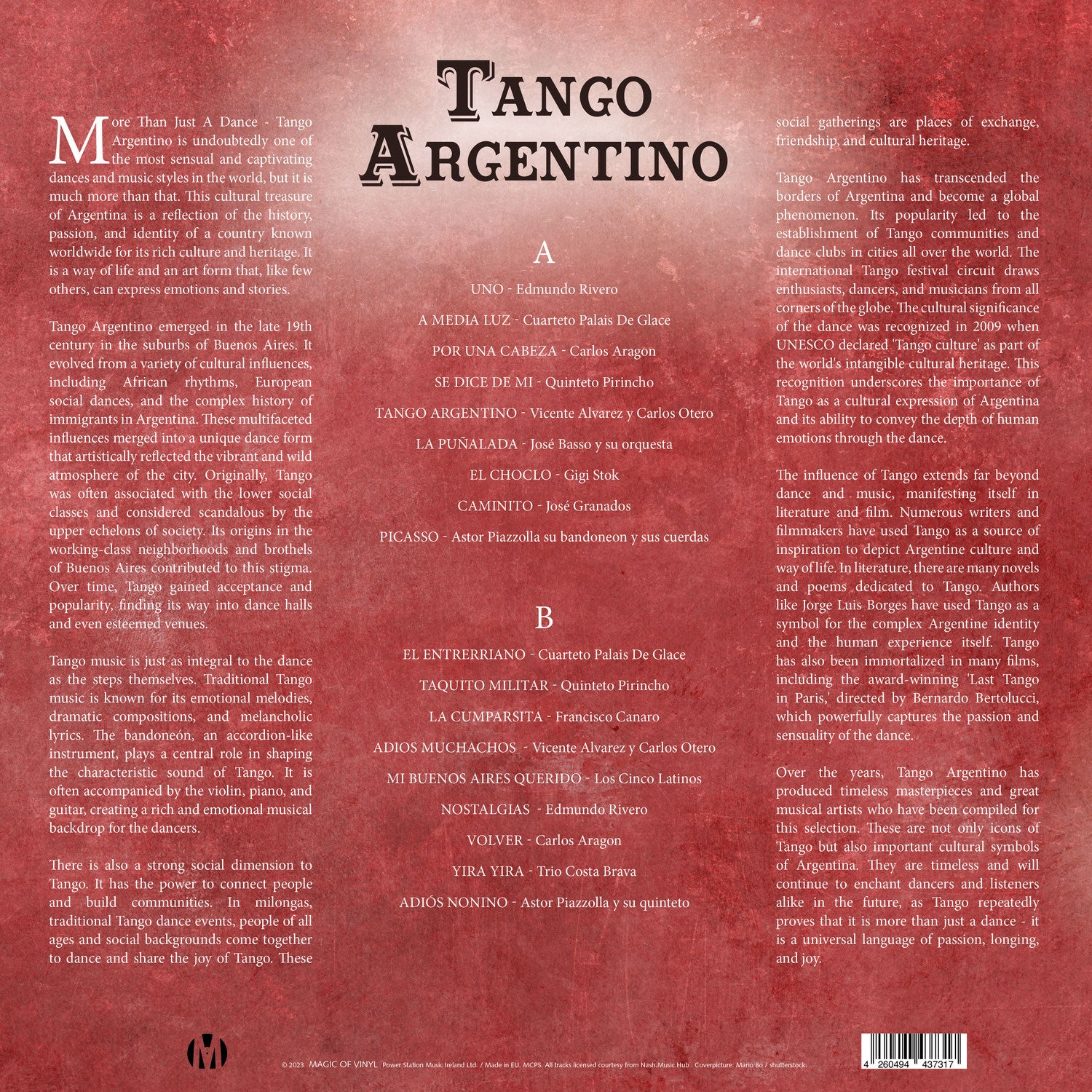 V.A. - Tango Argentino Limited Edition