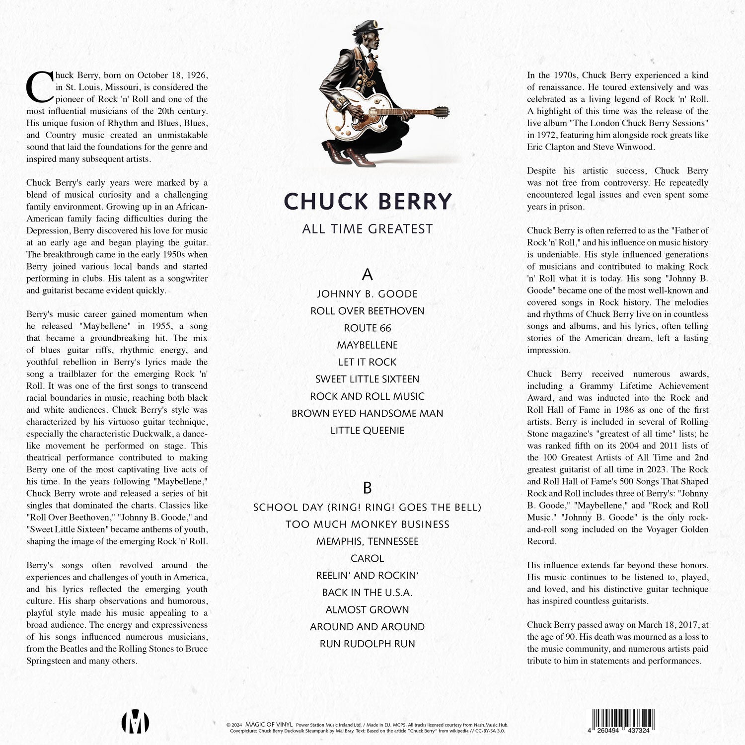 Chuck Berry - All Time Greatest Limited Edition