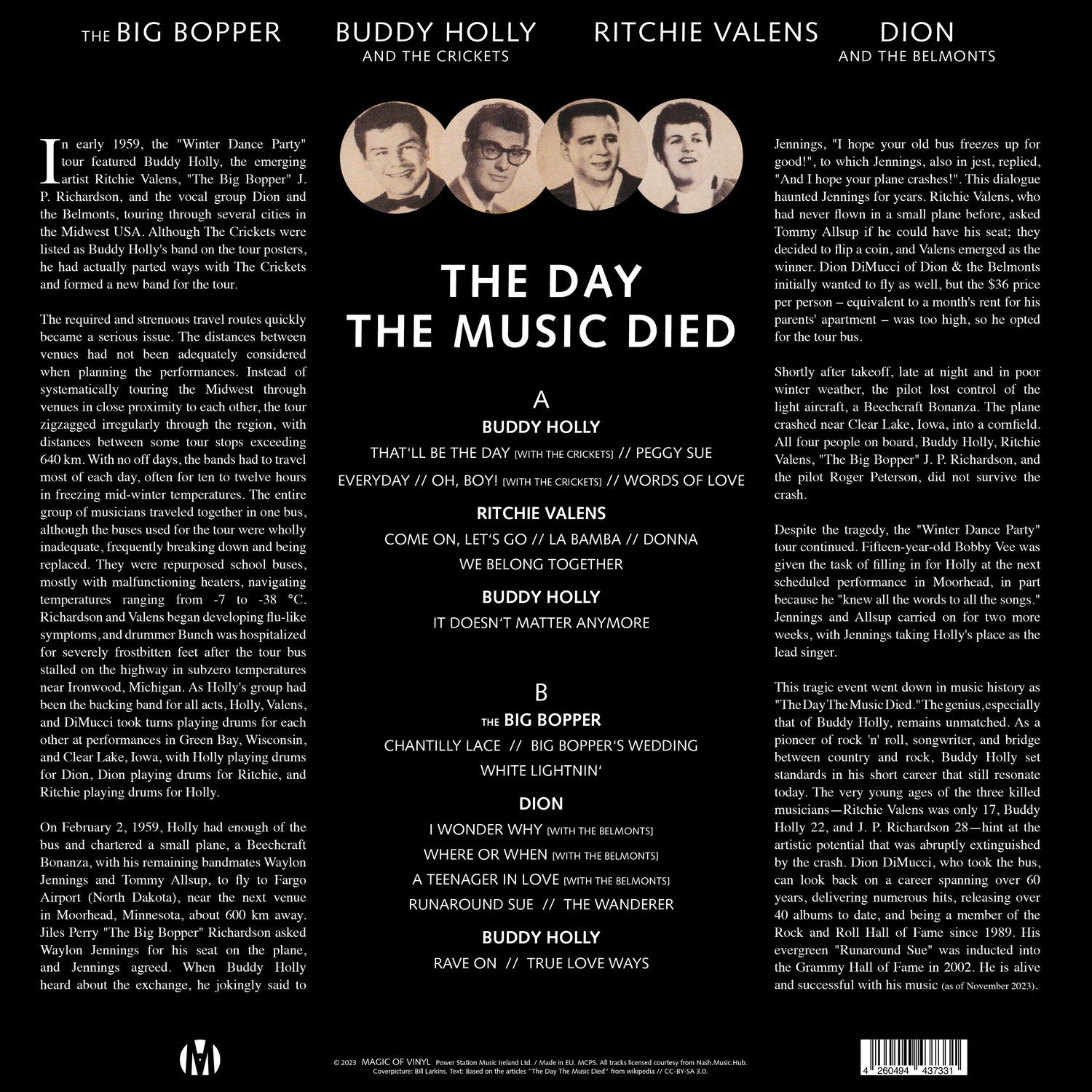 V.A. - The Day The Music Died Limited Edition