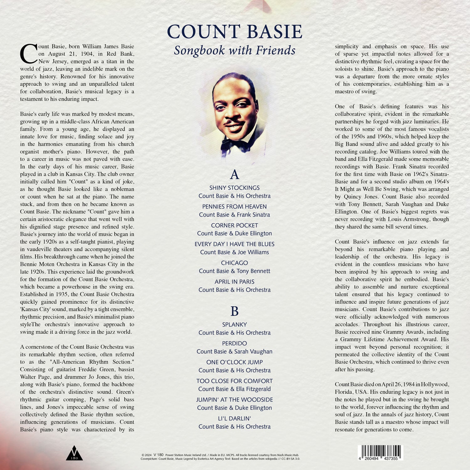 Count Basie - Songbook With Friends Limited Edition