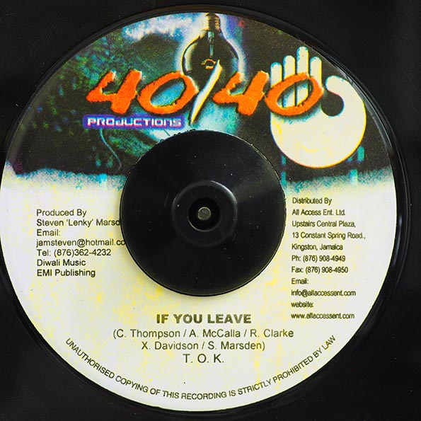 TOK - If You Leave (rhythm: "If You Leave")