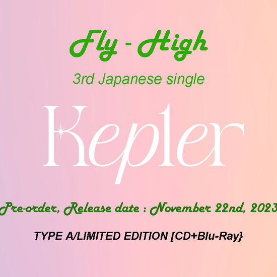 KEP1ER - FLY-HIGH (LIMITED A/DIGIPAK)