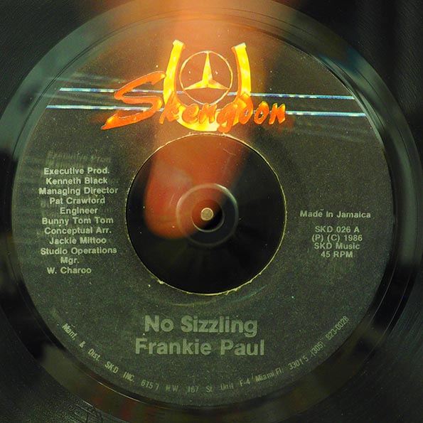 Frankie Paul - No Sizzling / Skengdon All Stars - Japanese Style (orig. press)