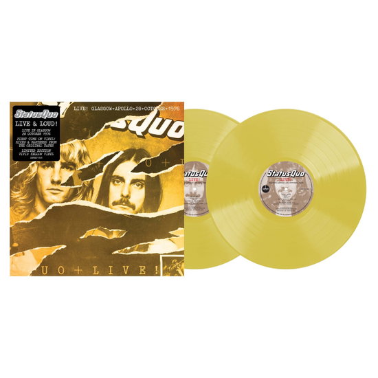 STATUS QUO - 28TH OCTOBER 1976 LIVE! (YELLOW VINYL/2LP)